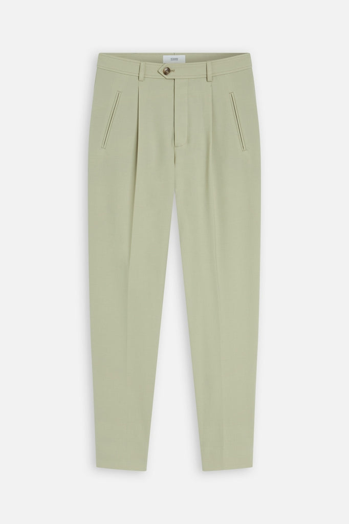 Closed - Pantalon Slim En Laine - Beige - Femme
