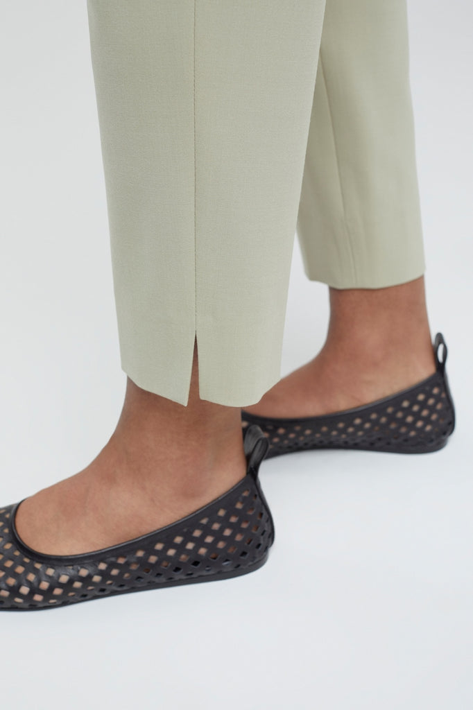 Closed - Pantalon Slim En Laine - Beige - Femme