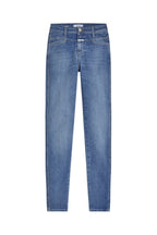 Jeans Skinny Pusher Long - Mid Blue - Femme