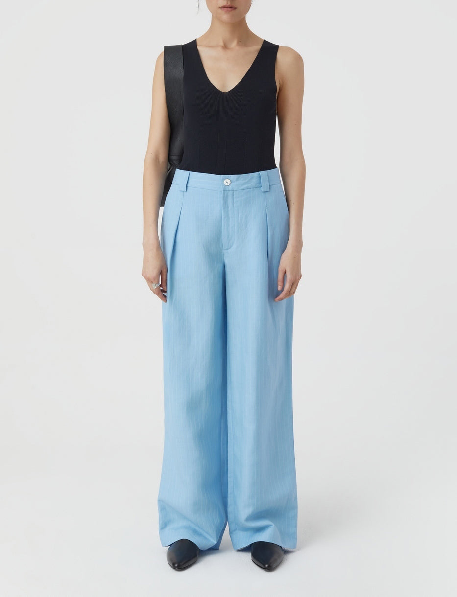 Pantalon Brooks - Sky Blue - Femme