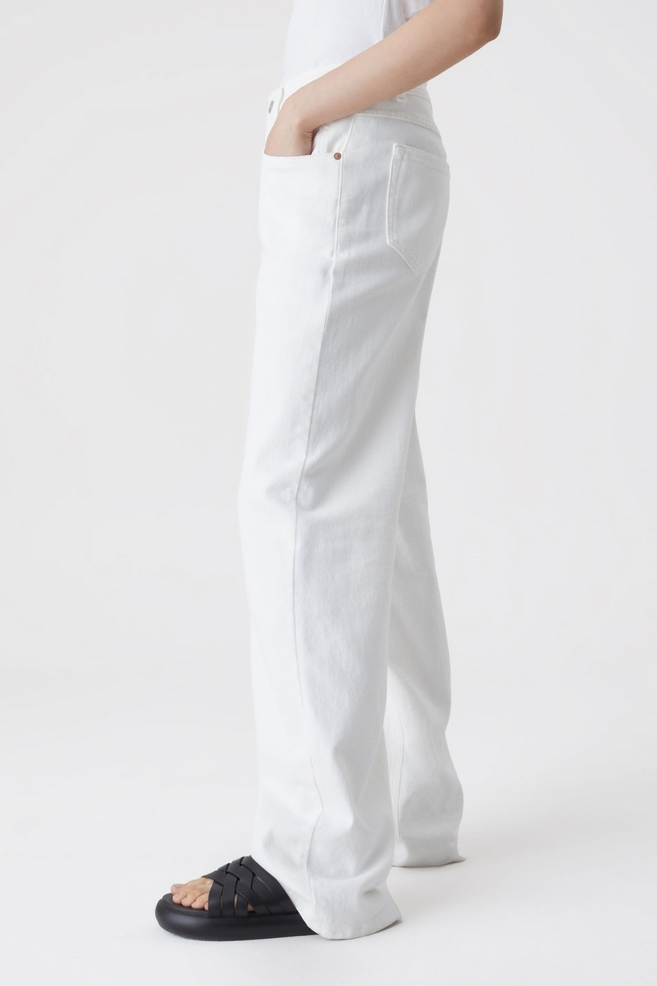 Jeans Nikka - White - Femme