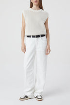 Jeans Nikka - White - Femme