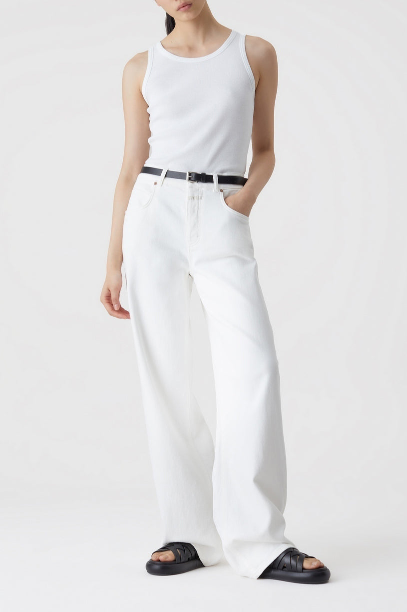 Jeans Nikka - White - Femme