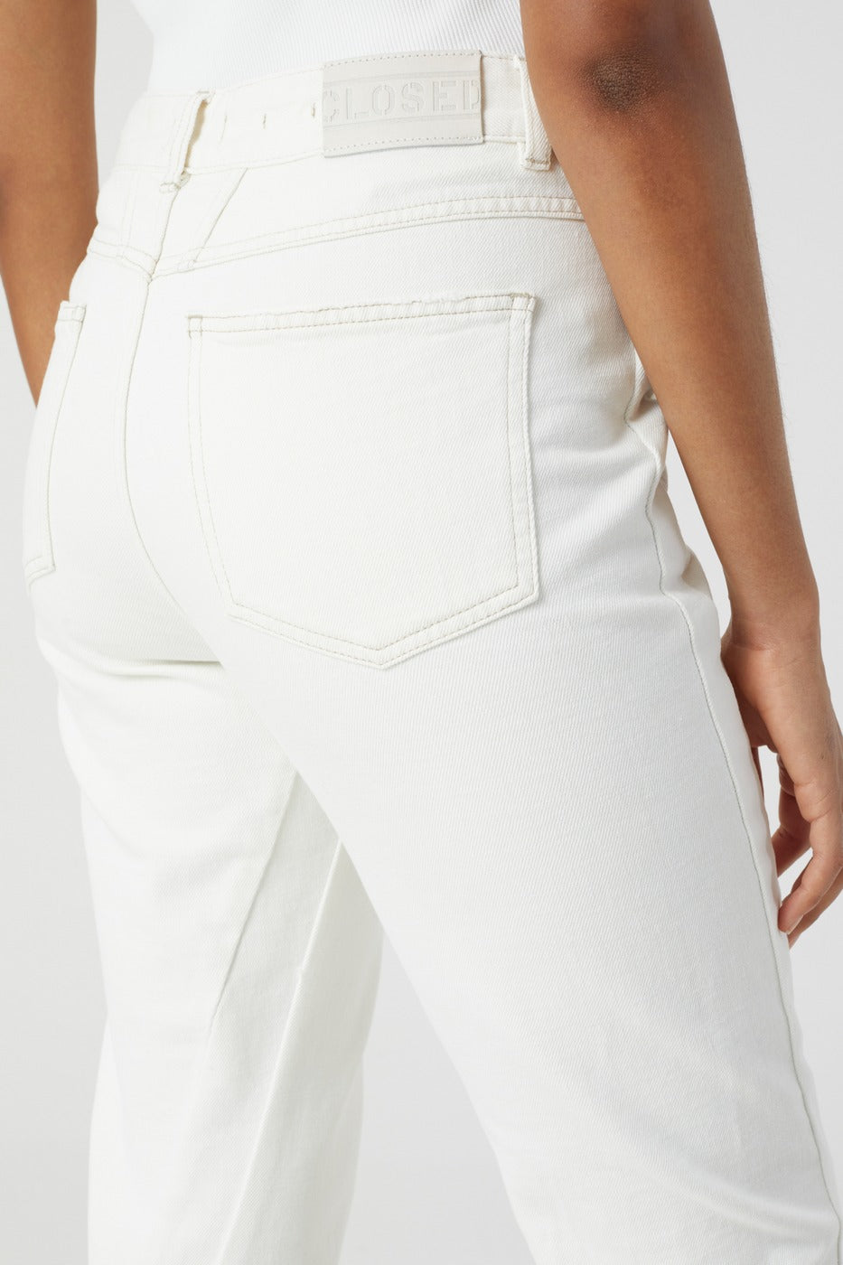 Jeans Curved-X - Creme - Femme
