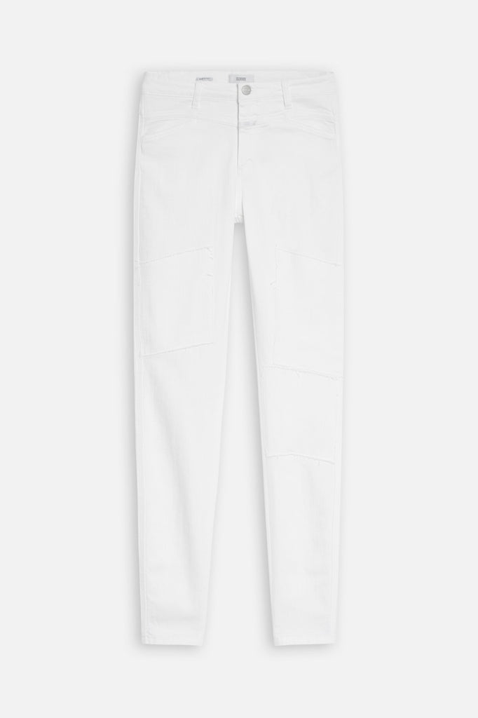 Closed - Jean Skinny Pusher - White - Femme