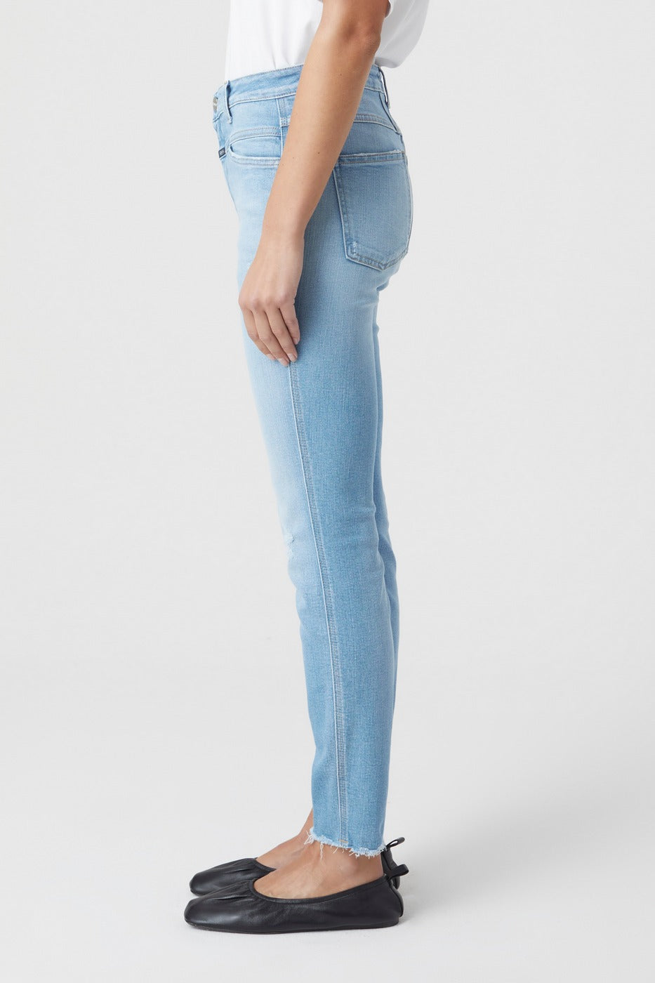 Jeans Skinny Pusher - Mid Blue - Femme