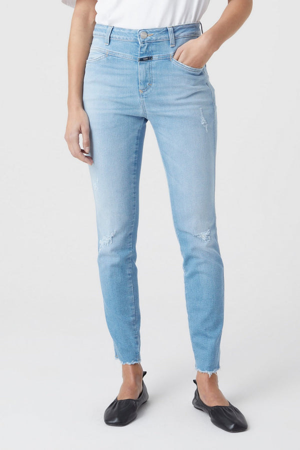 Jeans Skinny Pusher - Mid Blue - Femme