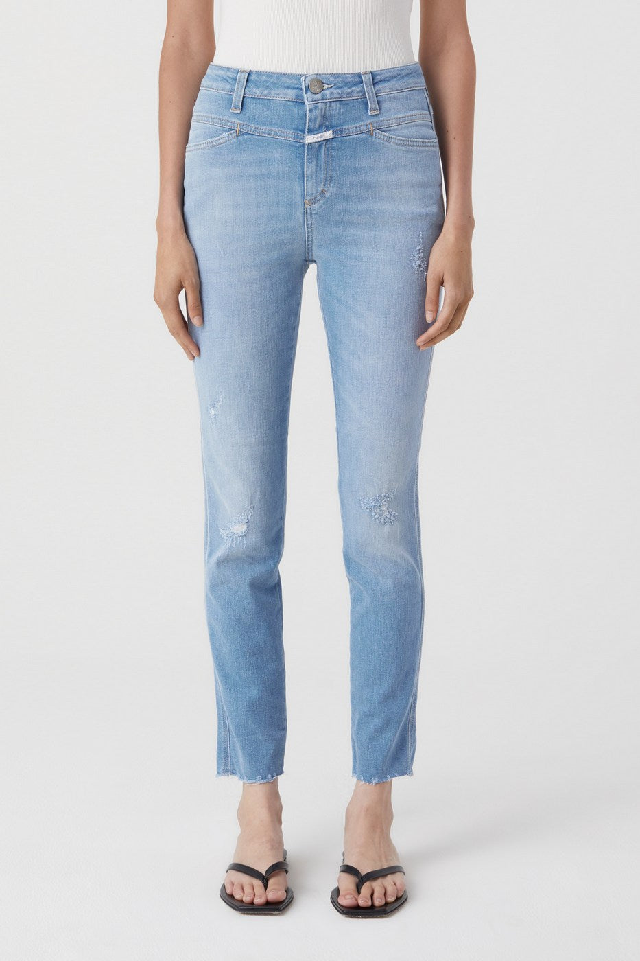 Jeans Skinny Pusher - Mid Blue - Femme