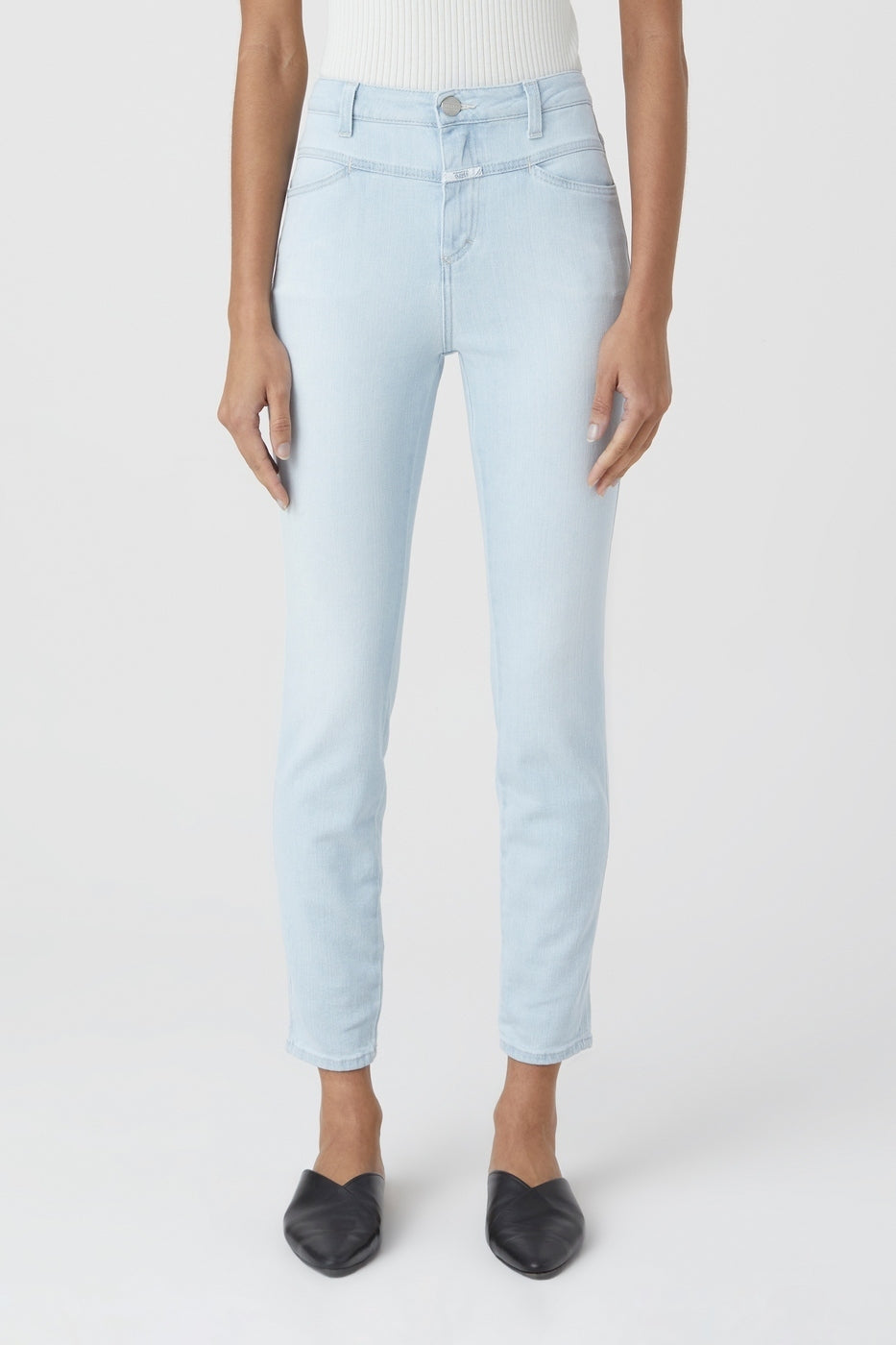 Jeans Skinny Pusher - Light Blue - Femme