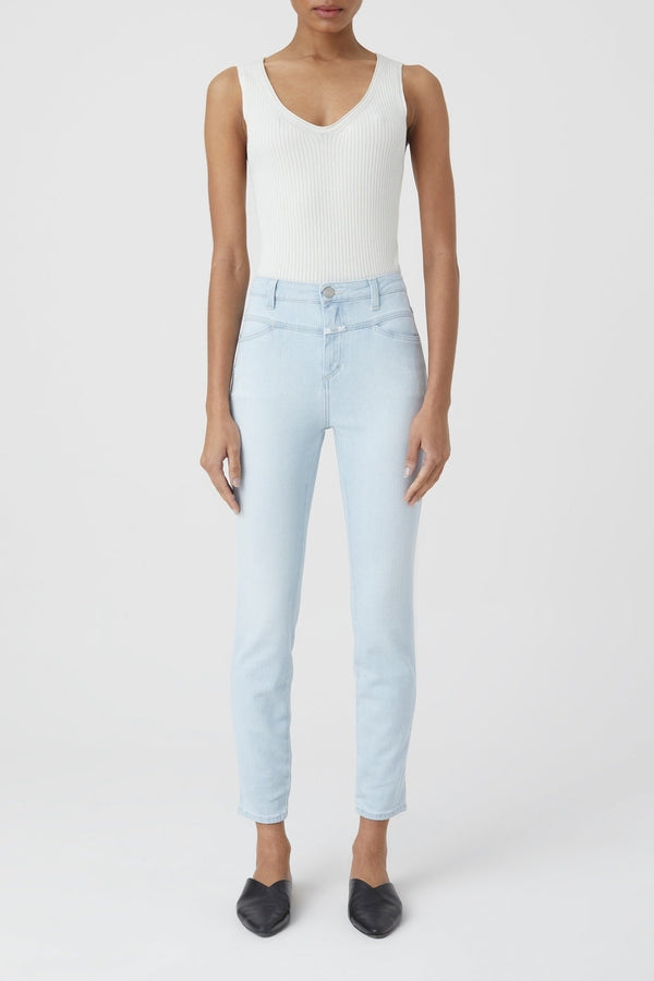 Jeans Skinny Pusher - Light Blue - Femme