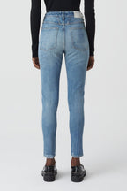 Jeans Skinny Pusher - Mid Blue - Femme