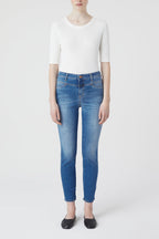 Jeans Skinny Pusher - Mid Blue - Femme