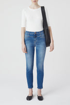 Jeans Skinny Pusher - Mid Blue - Femme