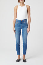 Jeans Skinny Pusher - Mid Blue - Femme