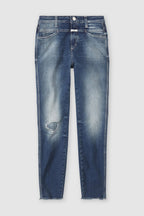Jeans Skinny Pusher - Dark Blue - Femme