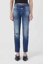 Jeans Skinny Pusher - Dark Blue - Femme