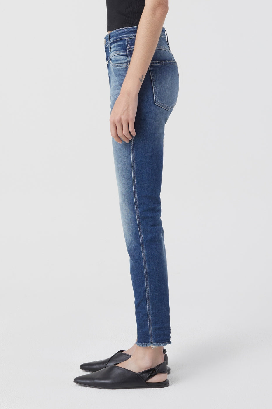 Jeans Skinny Pusher - Dark Blue - Femme