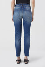 Jeans Skinny Pusher - Dark Blue - Femme
