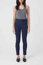 Jeans Skinny Pusher - Dark Blue - Femme