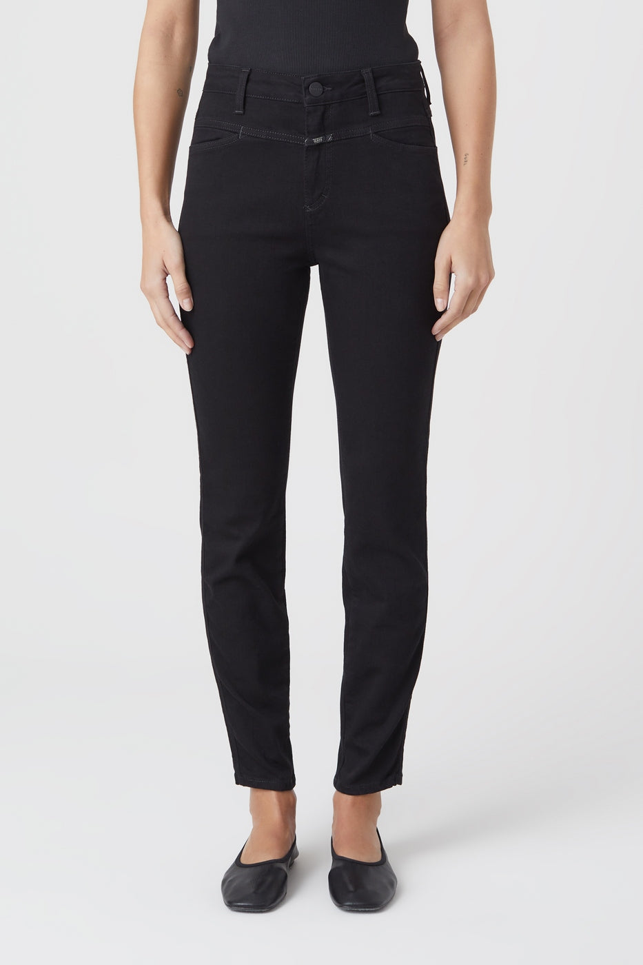 Jeans Skinny Pusher - Black - Femme