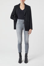 Jeans Skinny Pusher - Mid Grey - Femme