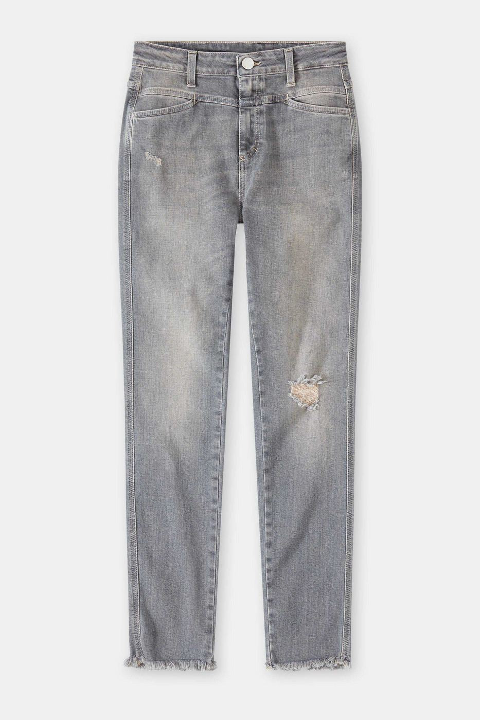 Jeans Skinny Pusher - Mid Grey - Femme