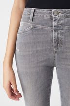 Jeans Skinny Pusher - Mid Grey - Femme