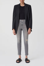Jeans Skinny Pusher - Mid Grey - Femme