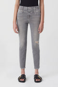 Jeans Skinny Pusher - Mid Grey - Femme