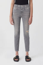 Jeans Skinny Pusher - Mid Grey - Femme