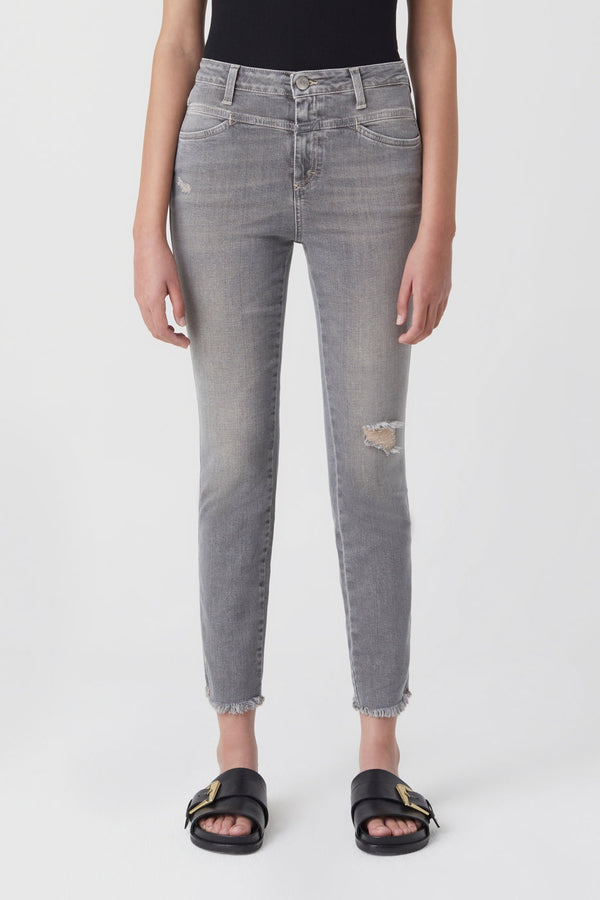 Jeans Skinny Pusher - Mid Grey - Femme