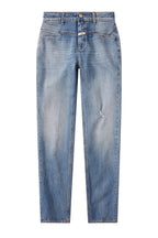 Jeans Straight-X - Mid Blue - Femme