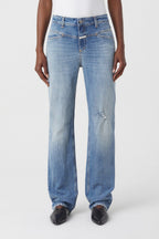 Jeans Straight-X - Mid Blue - Femme