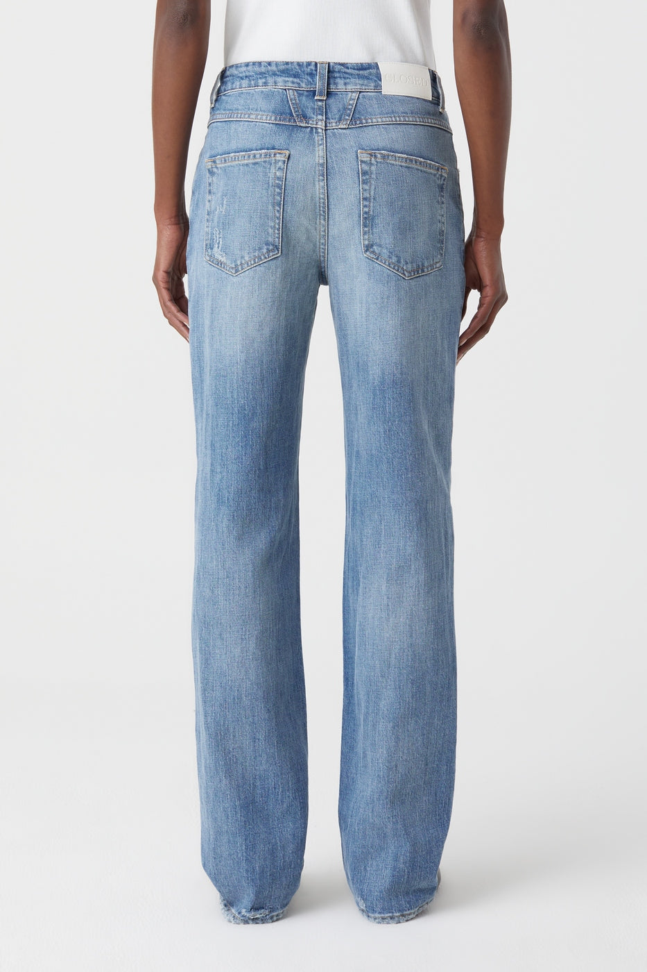 Jeans Straight-X - Mid Blue - Femme