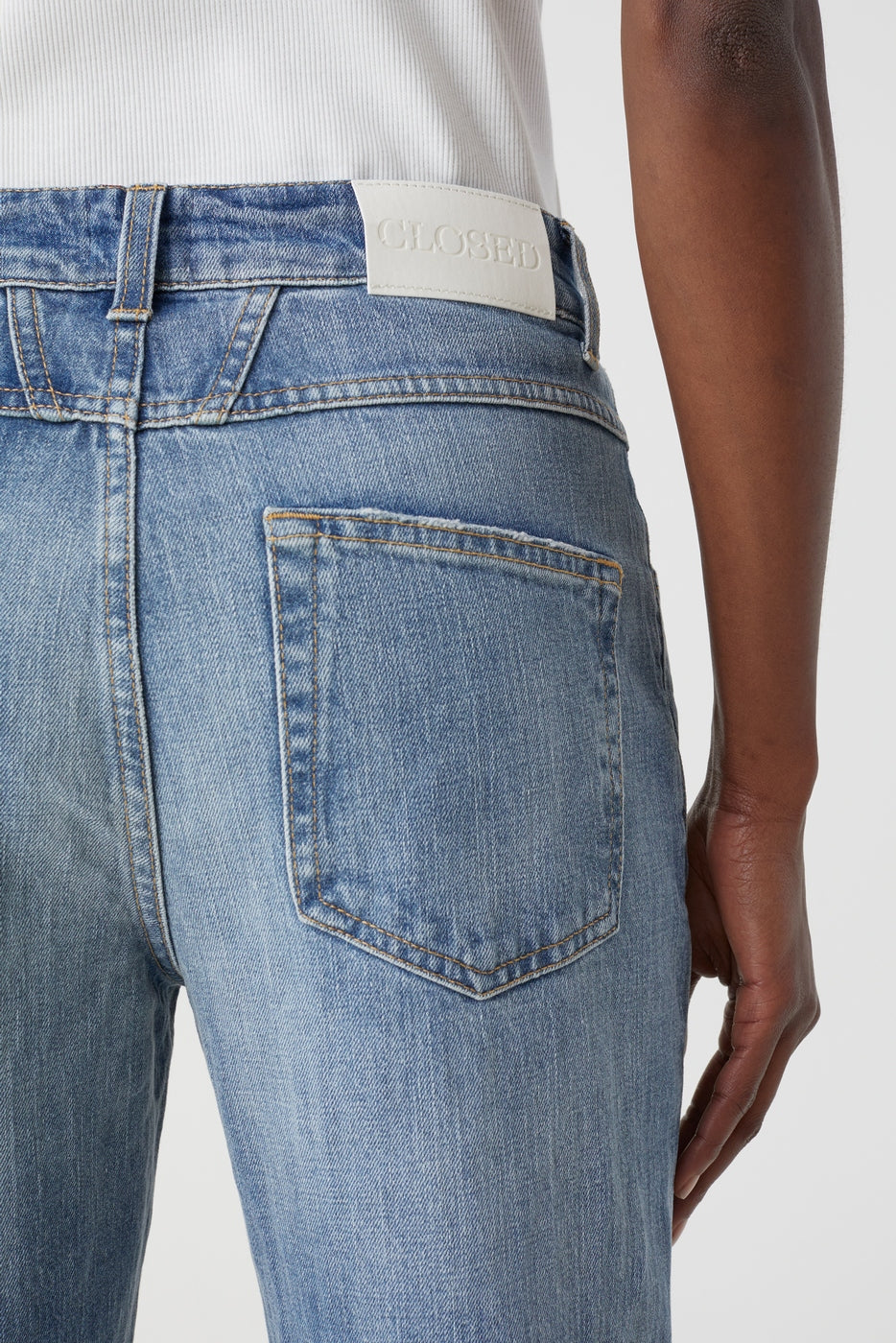 Jeans Straight-X - Mid Blue - Femme