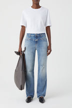 Jeans Straight-X - Mid Blue - Femme