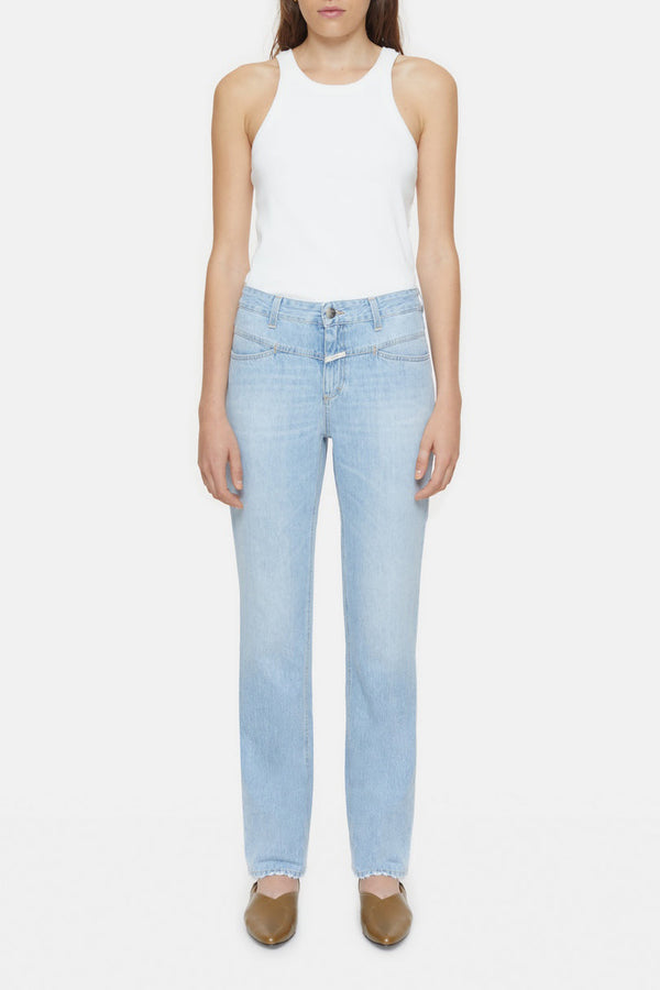 Jeans Straight-X - Light Blue - Femme