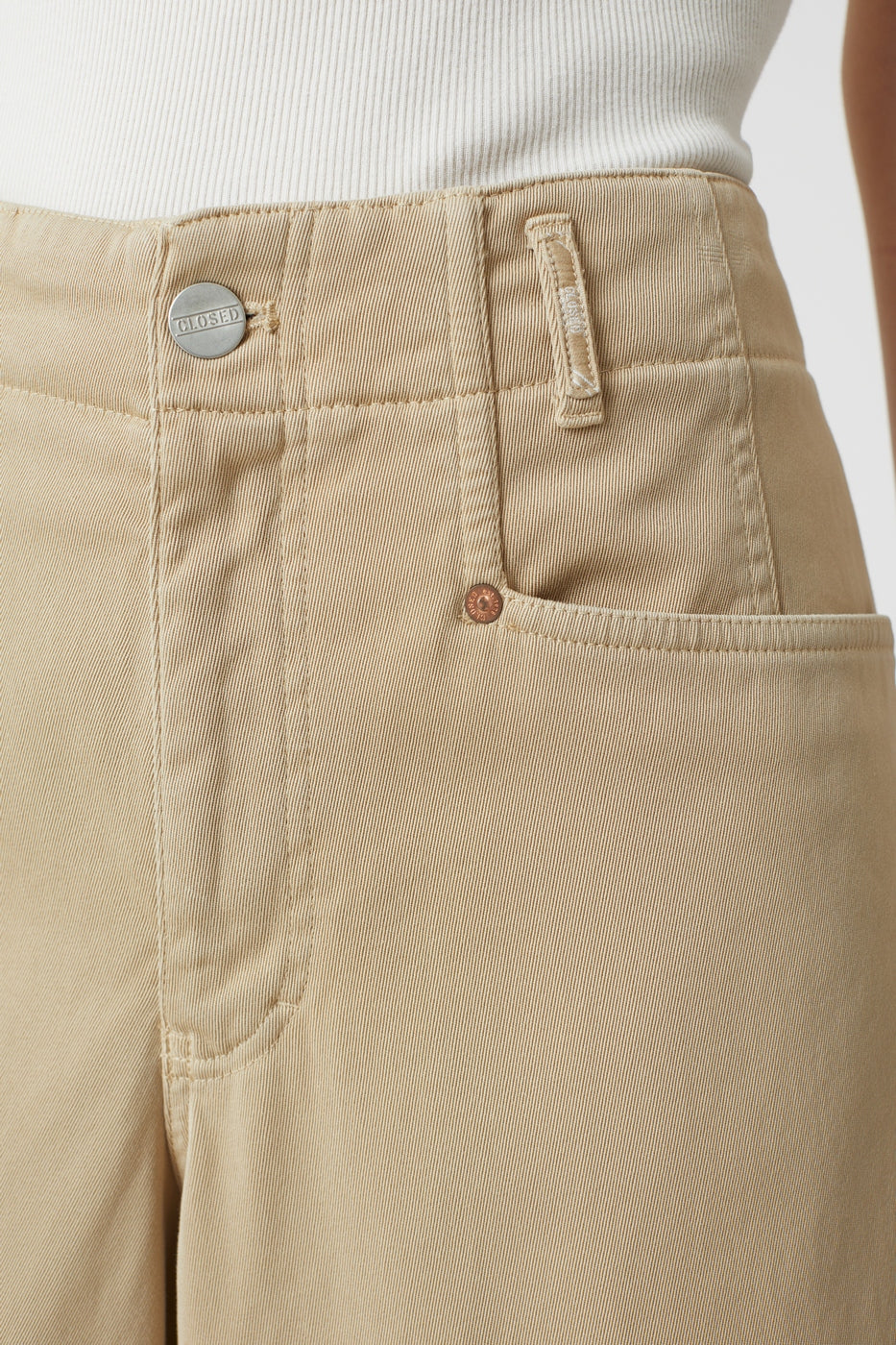 Pantalon Campton - Chino Beige - Femme