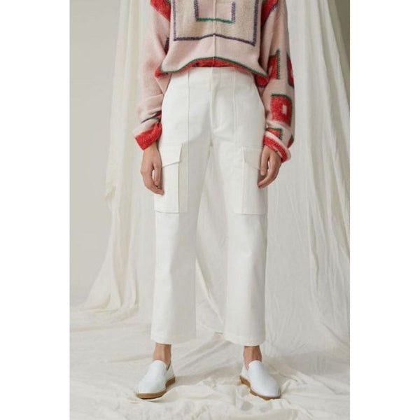 Closed - Pantalon Closed Clea - Ivoire - Femme