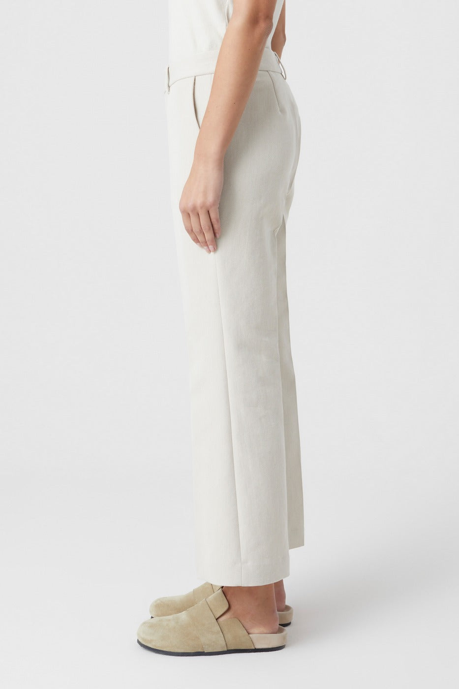 Pantalon Wharton - Plaster Beige - Femme
