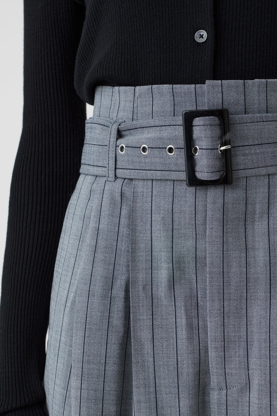 Pantalon Imogen - Dark Grey Melange - Femme