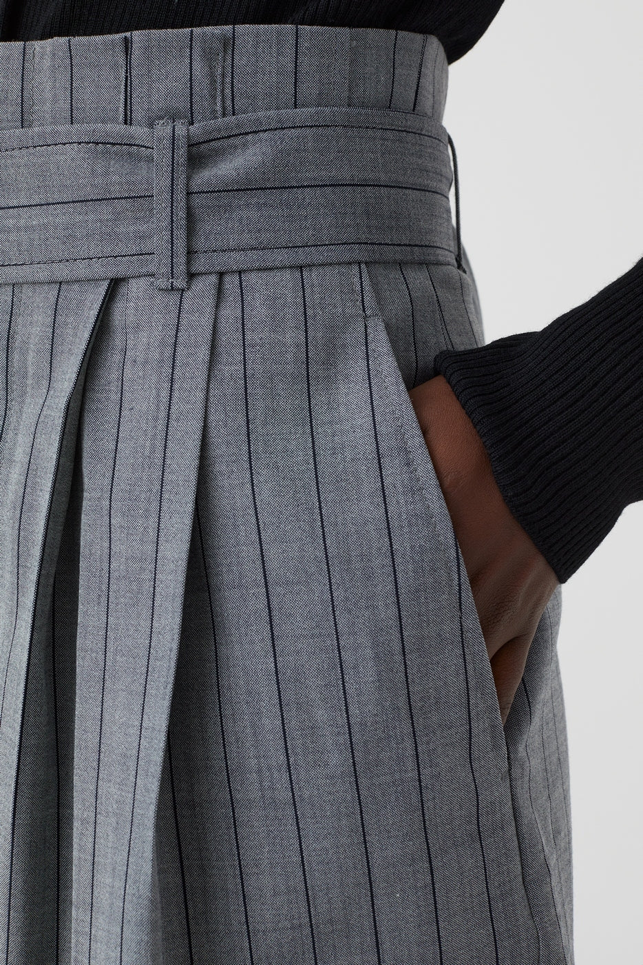 Pantalon Imogen - Dark Grey Melange - Femme