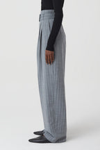 Pantalon Imogen - Dark Grey Melange - Femme