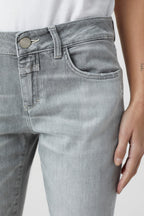 Jeans Baker - Light Grey - Femme
