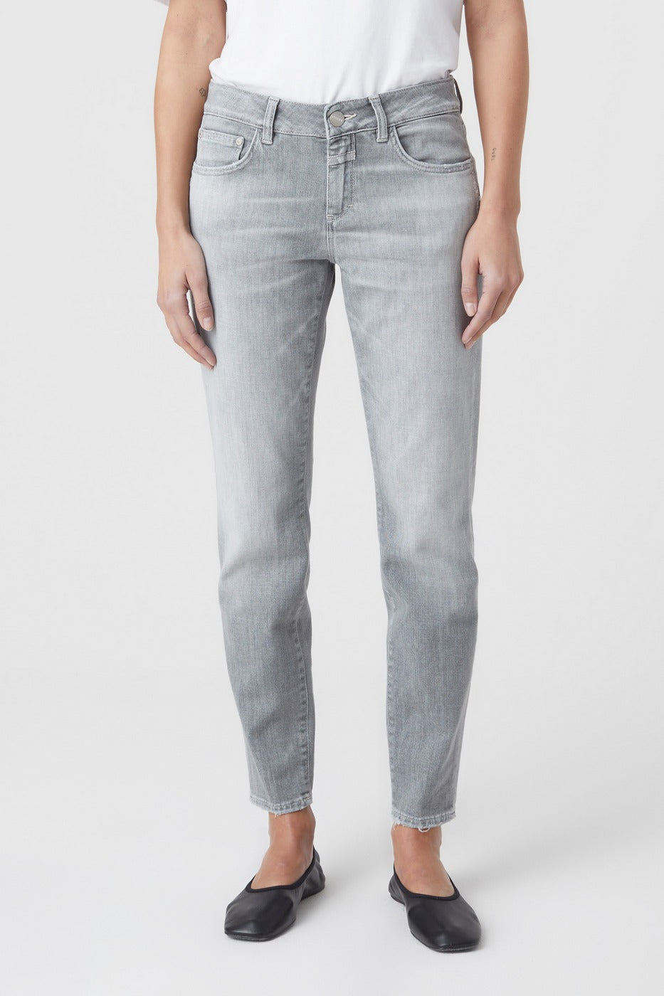Jeans Baker - Light Grey - Femme