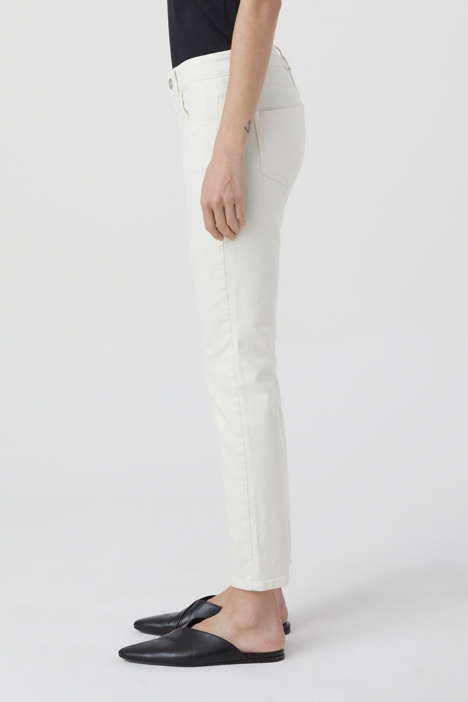 Jeans Baker - Creme - Femme