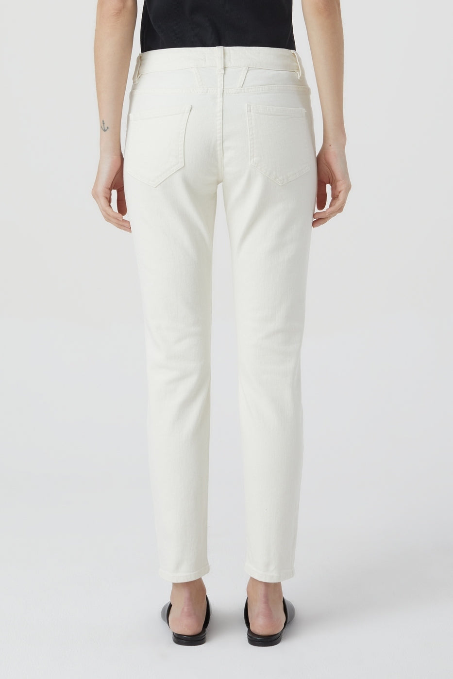 Jeans Baker - Creme - Femme