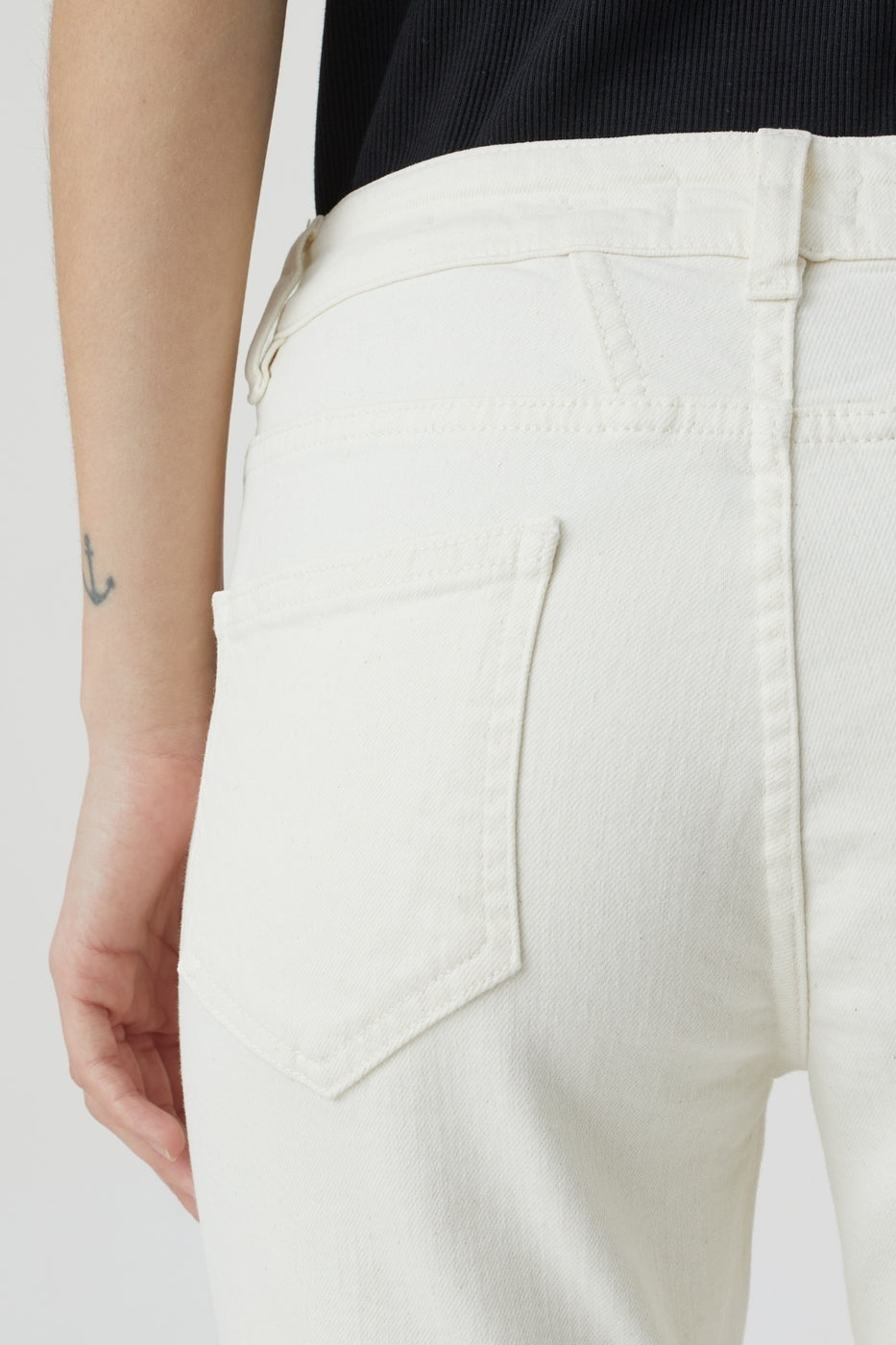 Jeans Baker - Creme - Femme