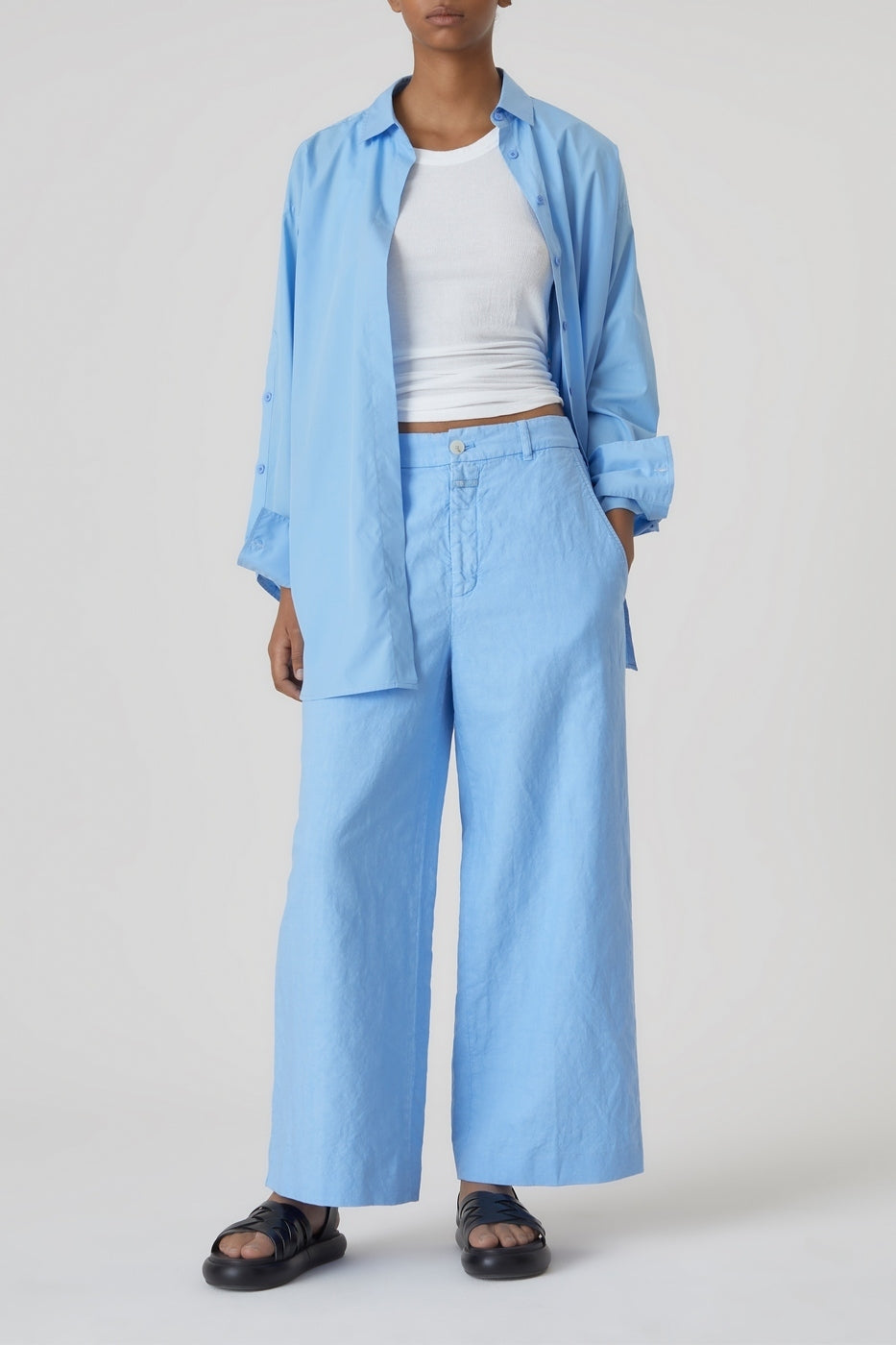 Pantalon Barton - Sky Blue - Femme