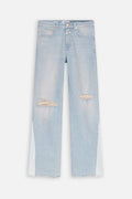 Closed - Jean Slim En Coton Biologique - Bleu Clair - Femme